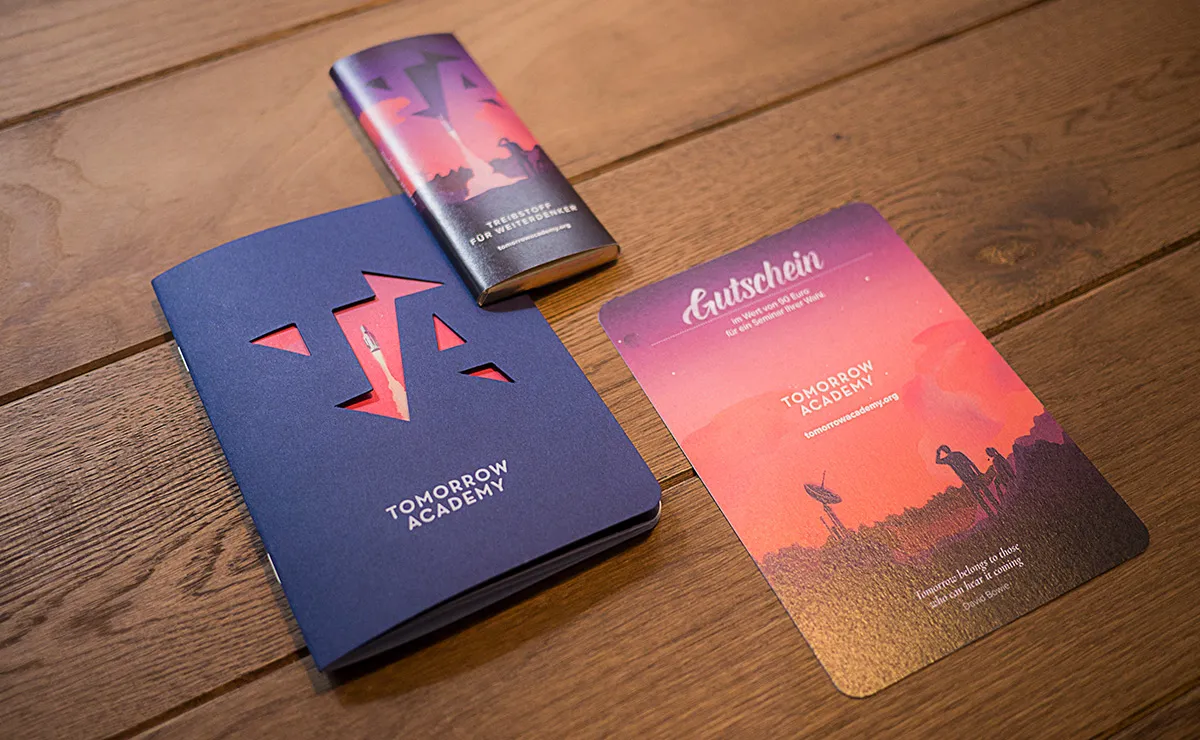 Tomorrow Academy Illustration von Polarfux - Goodies