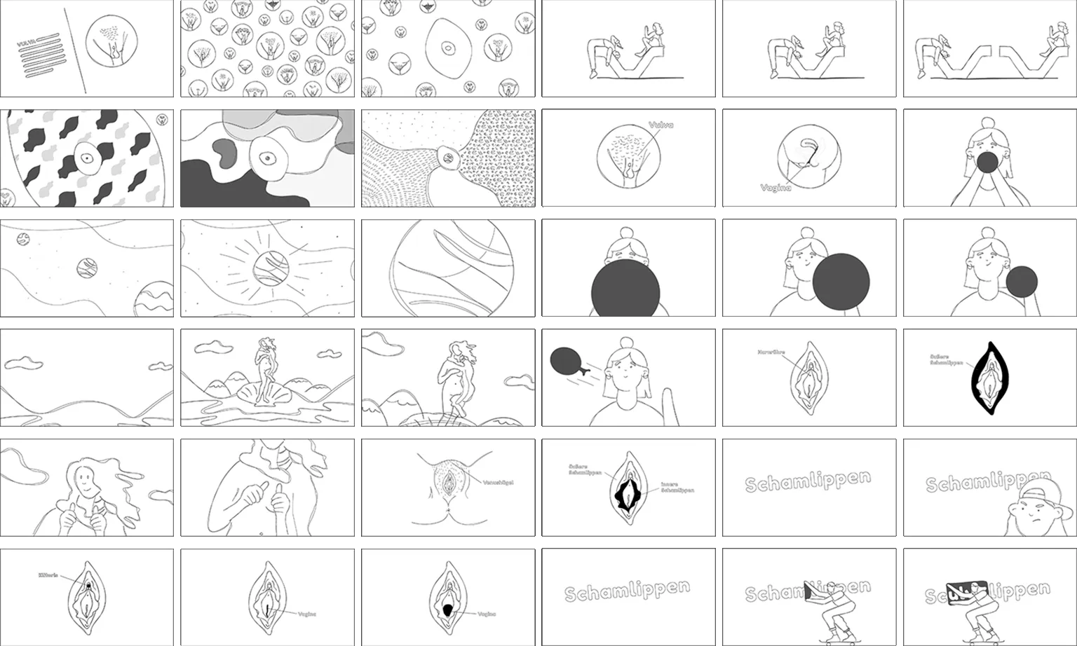 Erklärvideo für Stadt Wien von Polarfux - Storyboard Teil 2