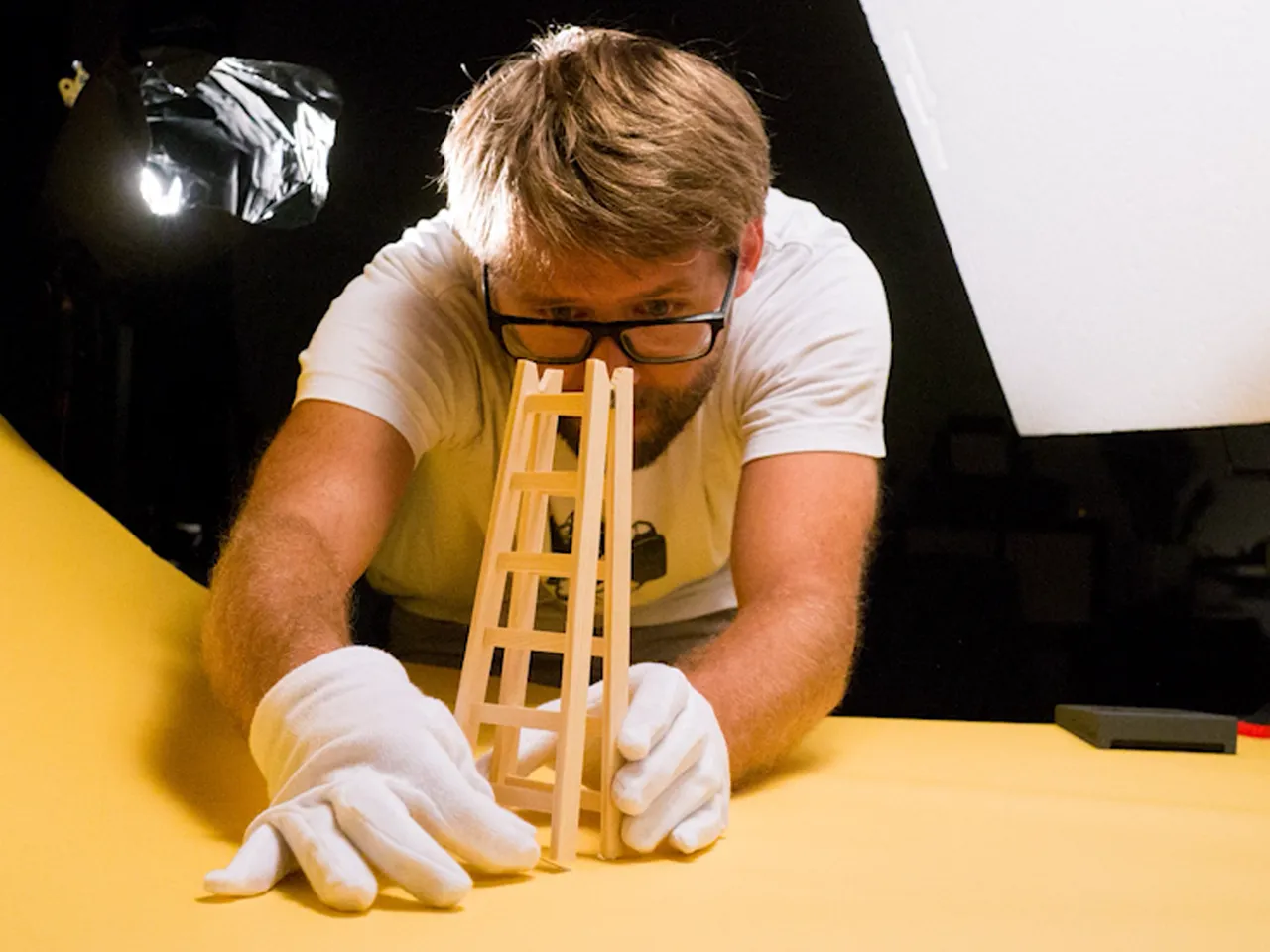 Erklärvideo für WKO von Polarfux - Fotoshooting Leiter