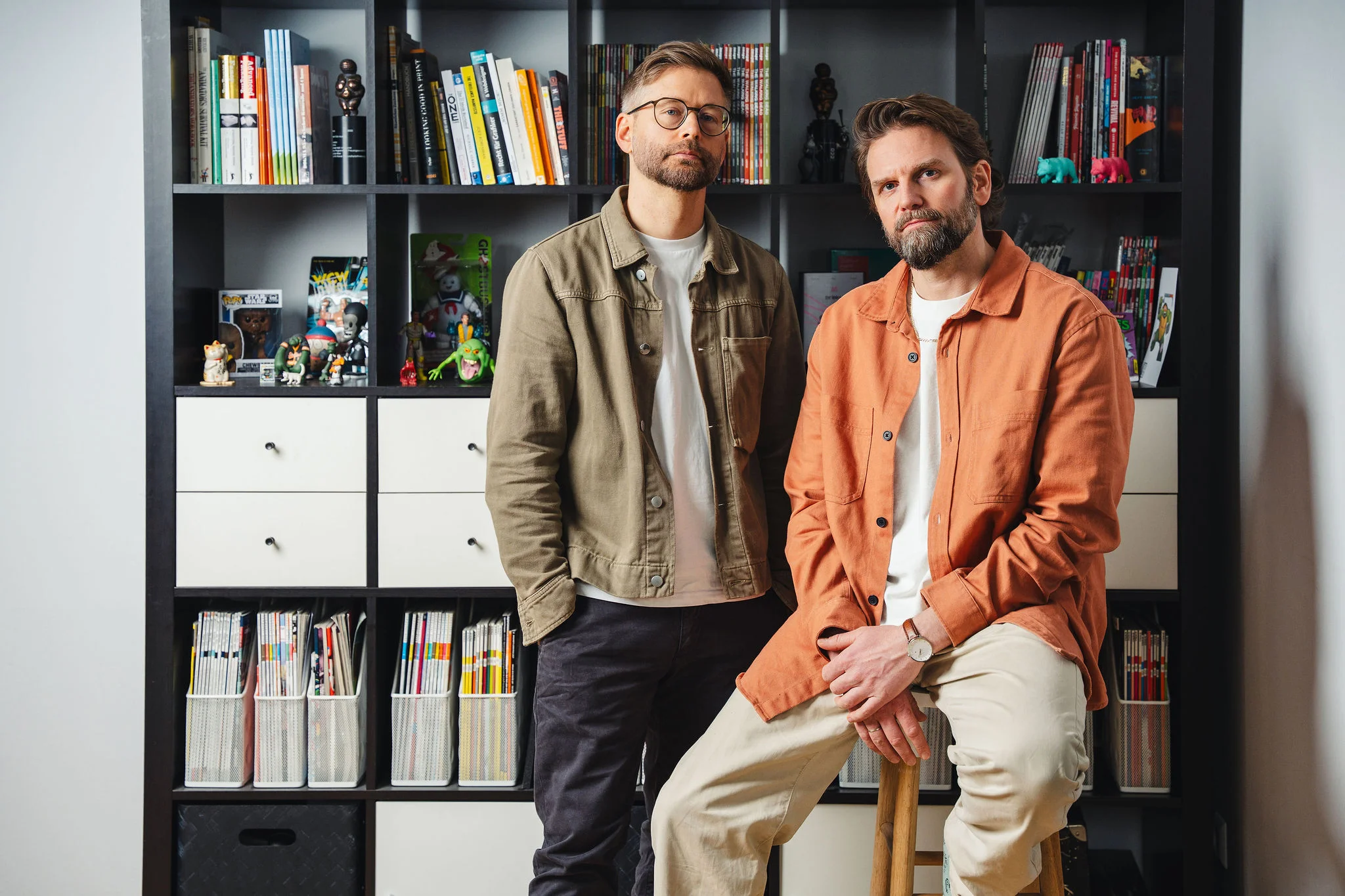 Polarfux Animation und Motion Design Studio aus Wien - Andreas und Gregor - Foto von Isabella Jöch